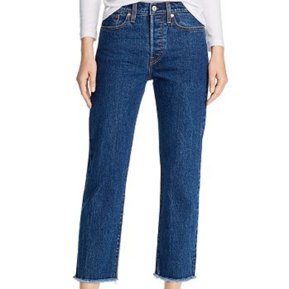 Levi's Premium Wedgie Straight Crop